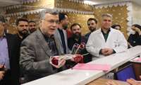 بازدید نوروزی وزیر بهداشت از بیمارستان فیروزآبادی دانشگاه علوم پزشکی ایران 